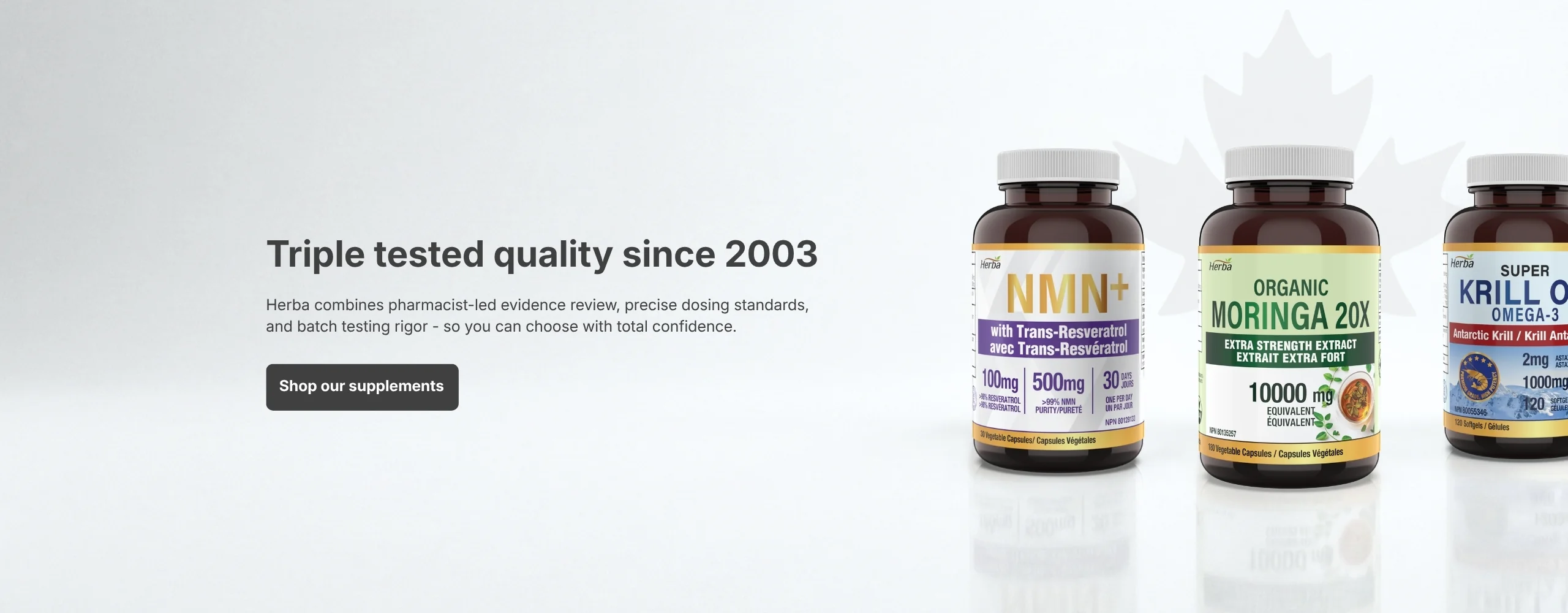 Pure Supplements for Lasting Vitality