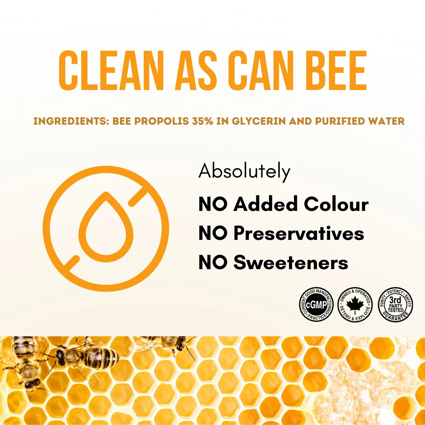 Bee Propolis Spray 30ml - No Alcohol - Image 6