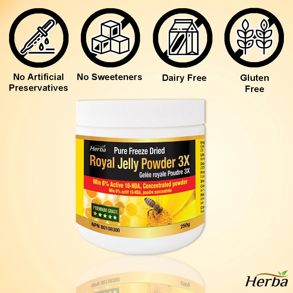 Royal Jelly Powder 250g | Made in Canada - Image 5