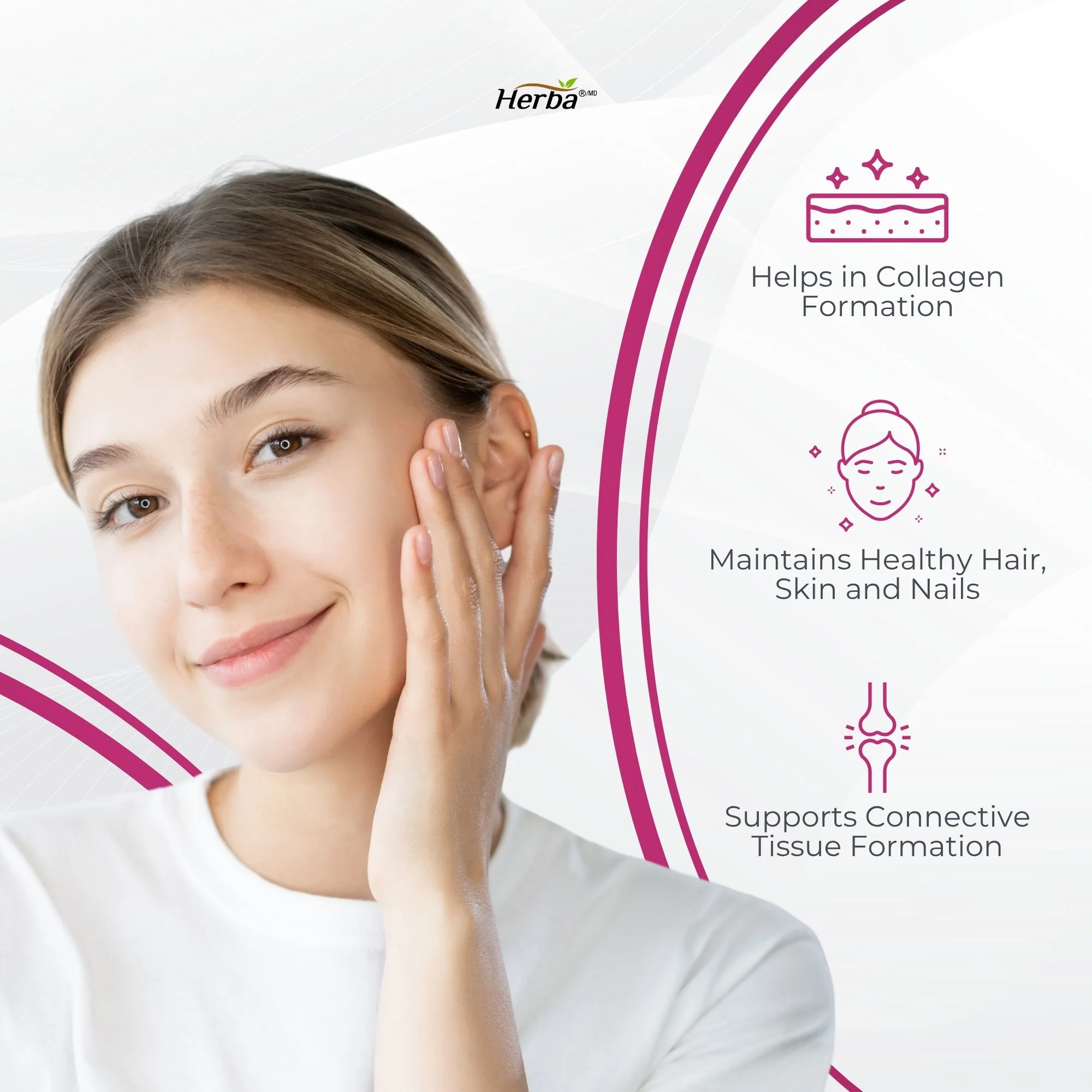 Marine Collagen Powder with Hyaluronic Acid, Silica, and Vitamin C – 305g | Made in Canada - Image 5
