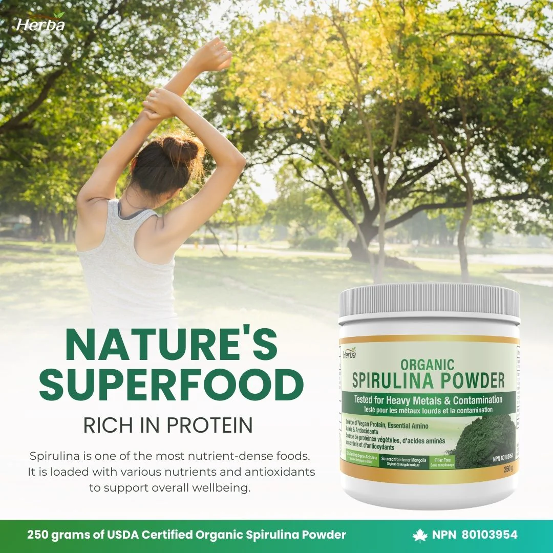Organic Spirulina Powder 250g - 100% Organic & Made in Canada - Image 5