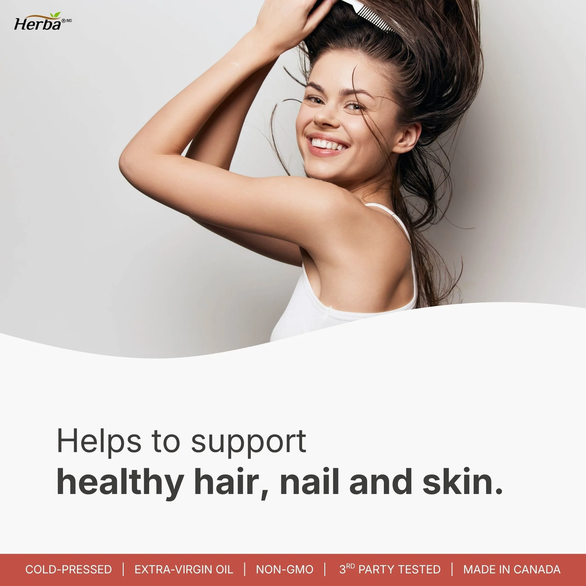 Pumpkin Seed Oil Capsules for Hair - 90 Softgels | 3 in 1 with Saw Palmetto and Biotin | Made in Canada - Image 4