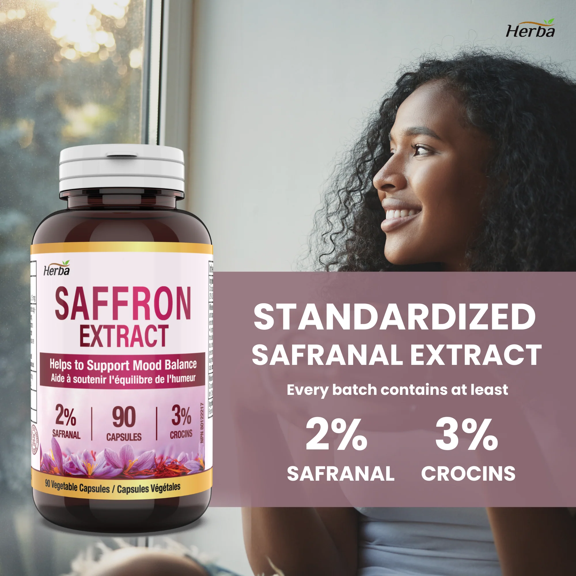 Saffron Supplement – 90 Capsules | Saffron Extract Standardized to 2% Safranal - Image 4